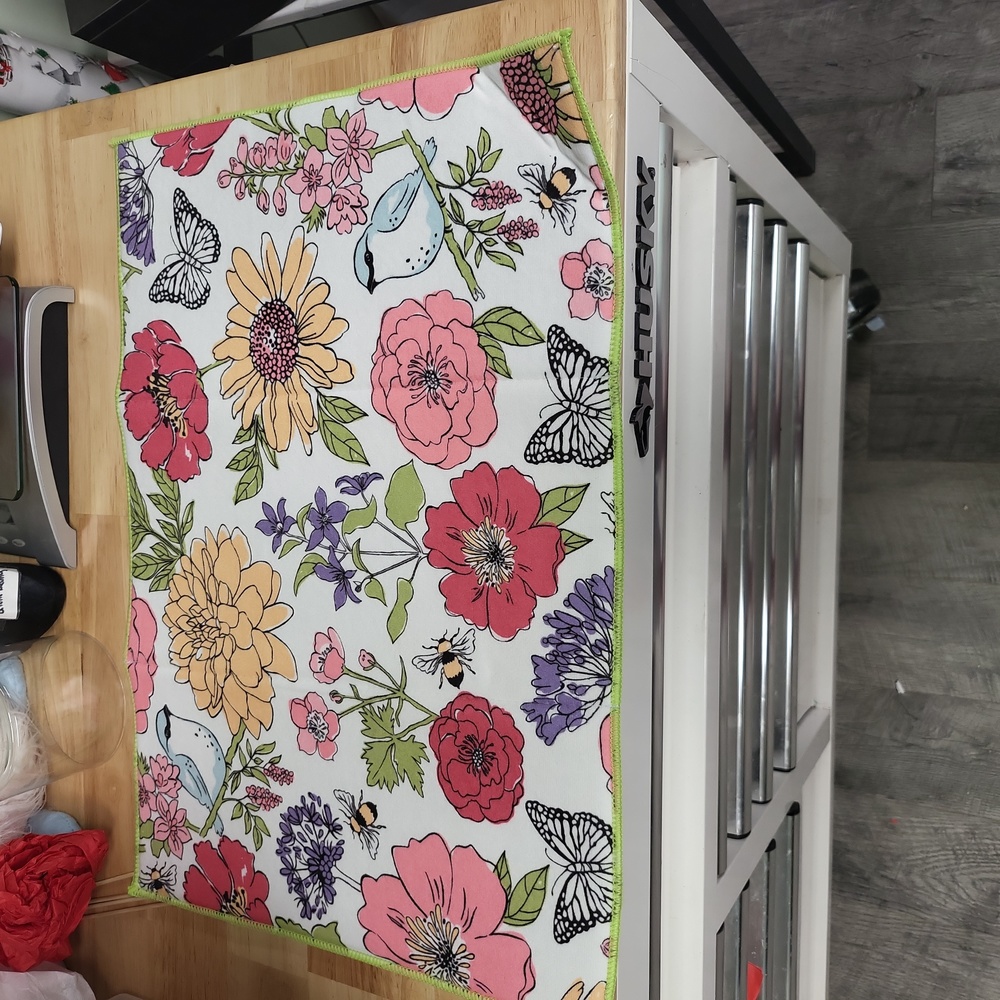 Spring drying mat